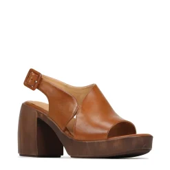 SPICER LEATHER BLOCK HEEL SANDALS><noscript><img width=