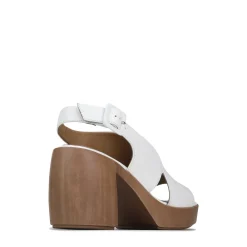 SPICER LEATHER BLOCK HEEL SANDALS><noscript><img width=