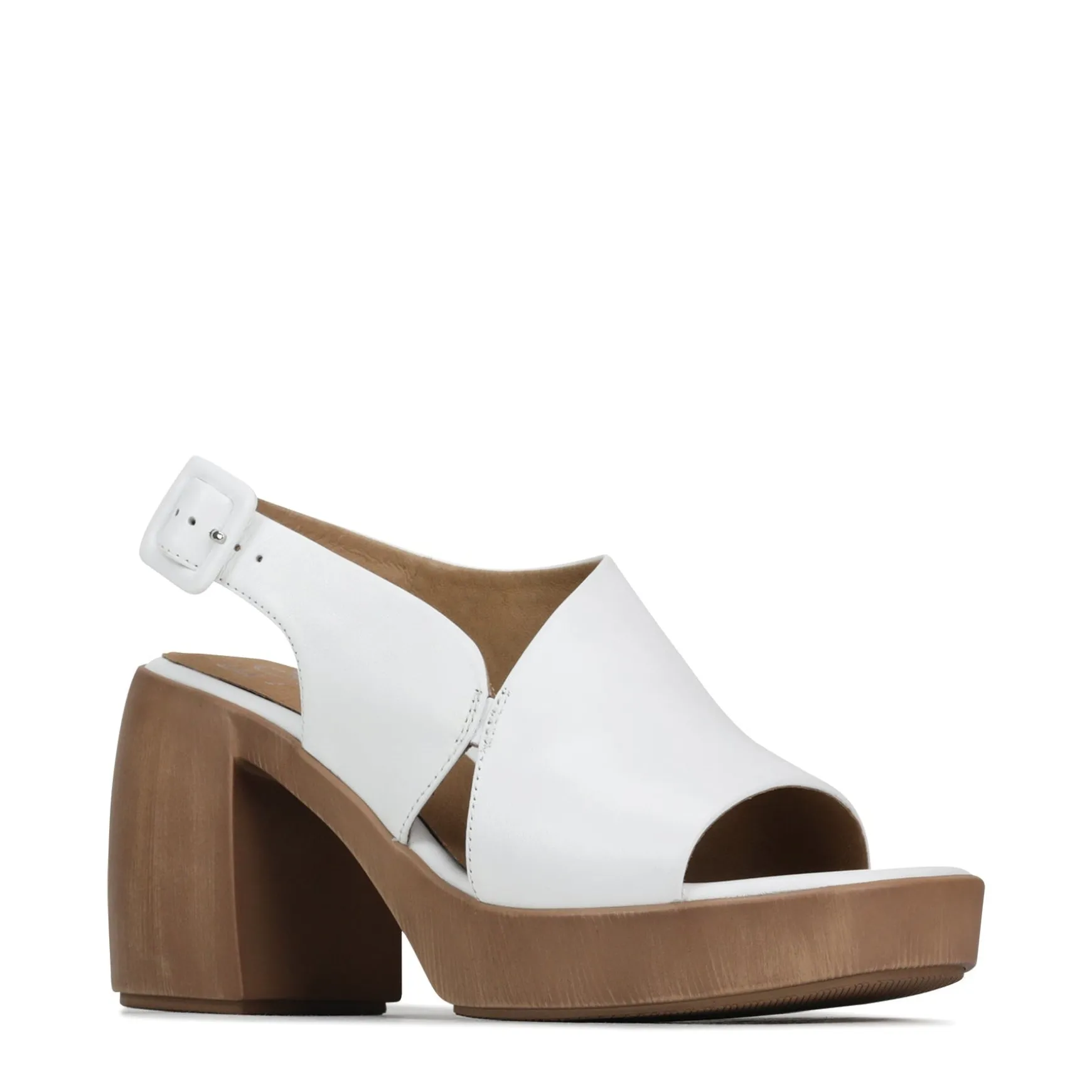 SPICER LEATHER BLOCK HEEL SANDALS>EOS Footwear Sale