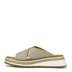 SPORT LEATHER CROSSOVER SLIDE SANDAL><noscript><img width=