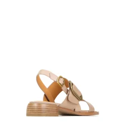 TEGEAN LEATHER SANDALS><noscript><img width=