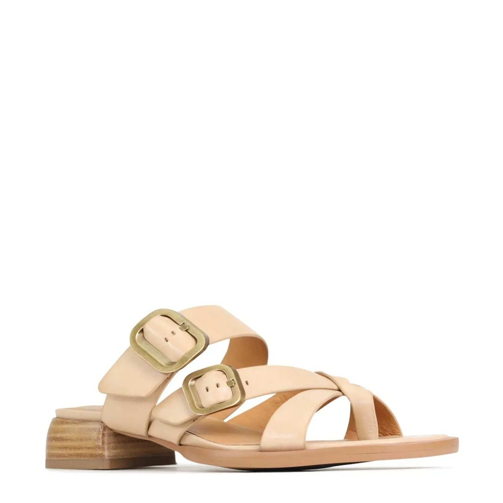 TEIA SLIDE SANDALS LEATHER>EOS Footwear Sale