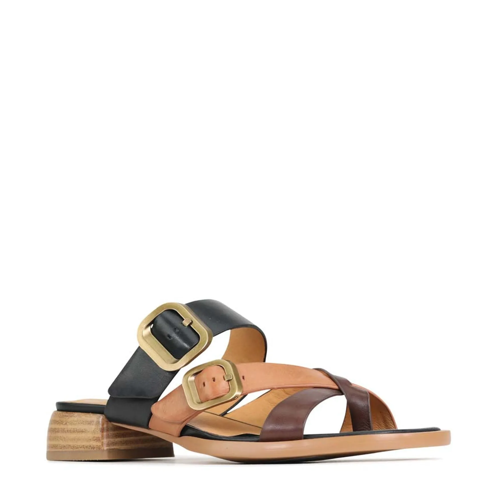 TEIA SLIDE SANDALS LEATHER>EOS Footwear Sale