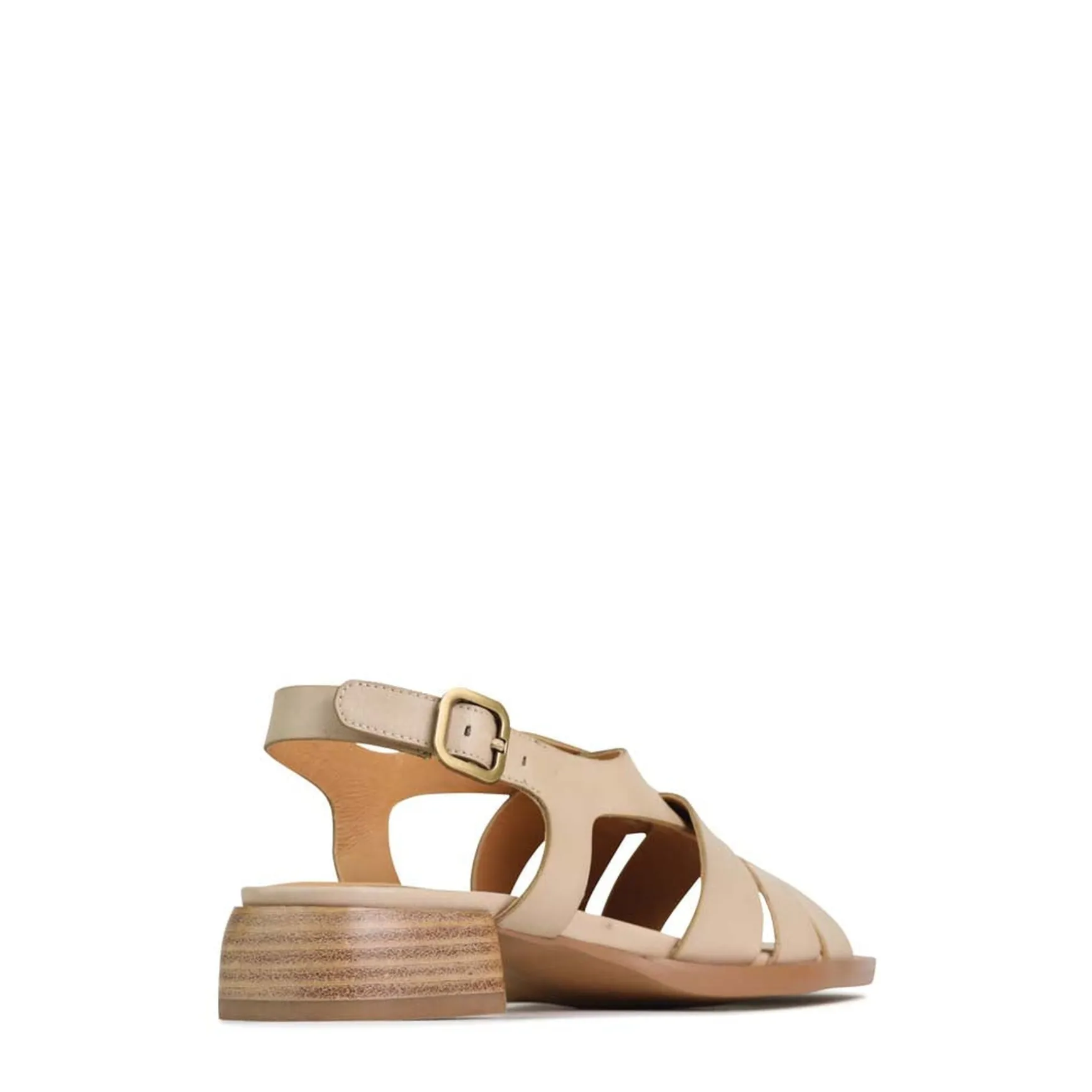 TEREZA SLING BACK SANDALS LEATHER>EOS Footwear Clearance