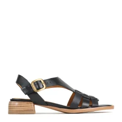 TERRI ANKLE STRAP SANDALS LEATHER><noscript><img width=