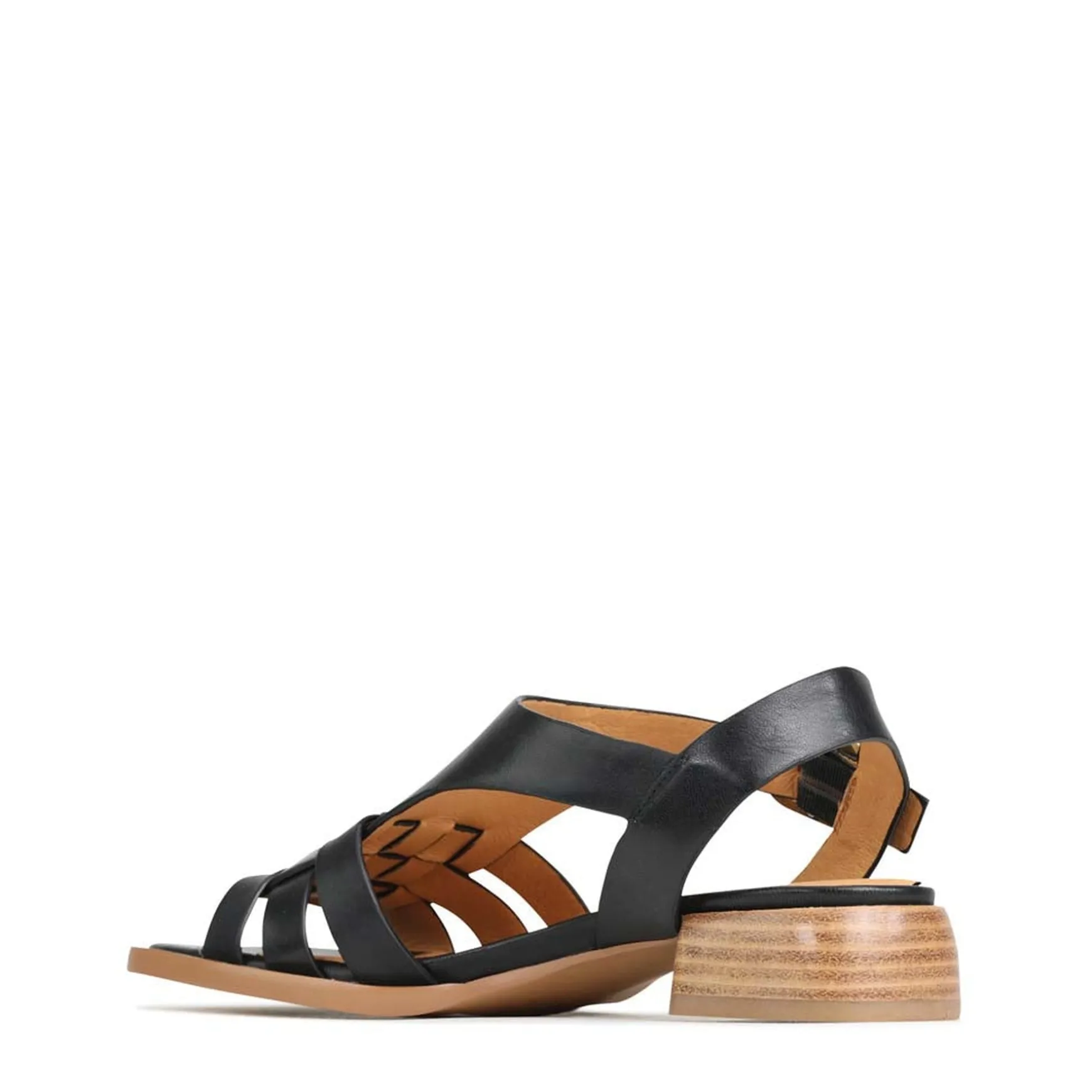 TERRI ANKLE STRAP SANDALS LEATHER>EOS Footwear Clearance