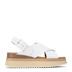 TONALITIES LEATHER PLATFORM WEDGE SANDALS>EOS Footwear Best