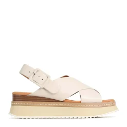 TONALITIES LEATHER PLATFORM WEDGE SANDALS><noscript><img width=