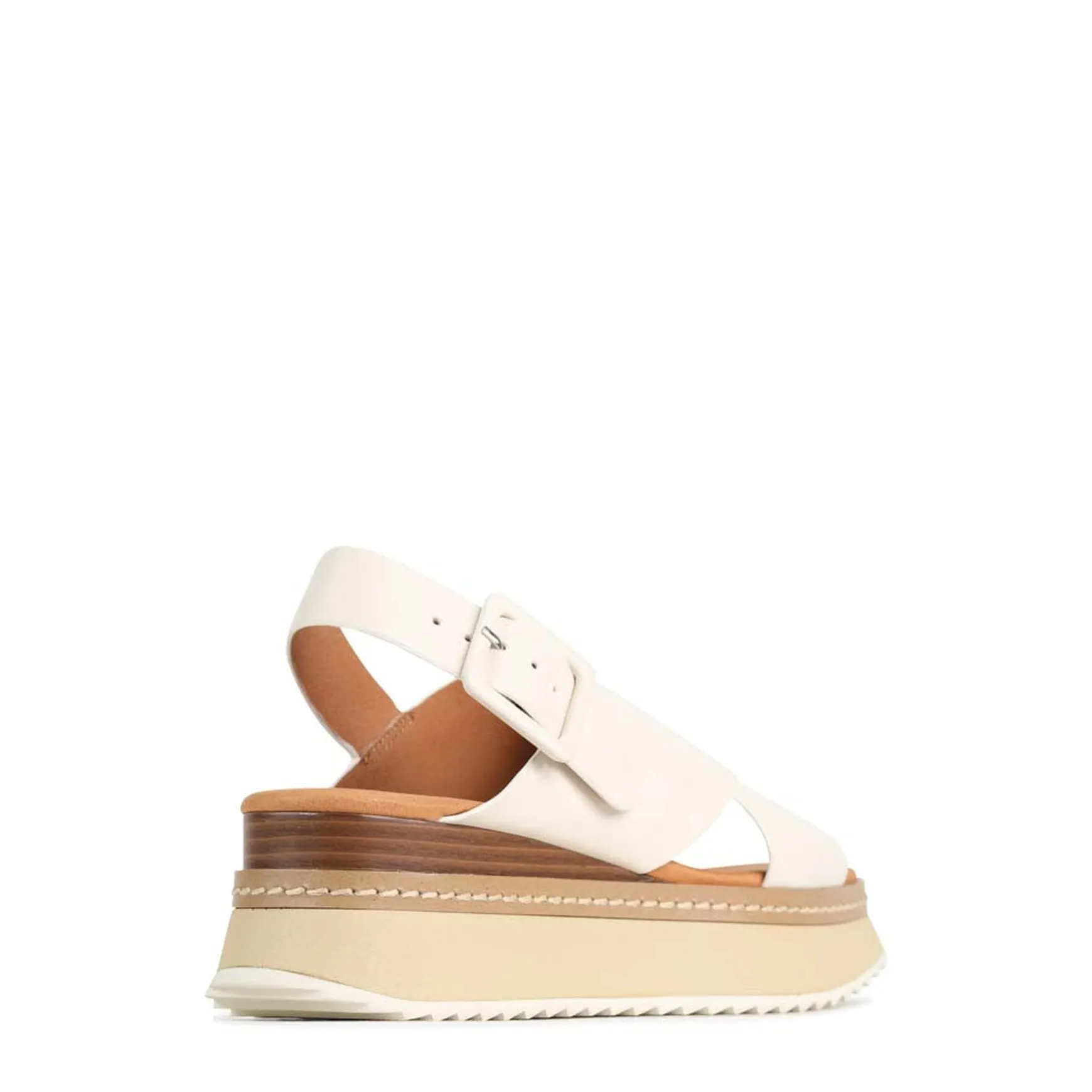 TONALITIES LEATHER PLATFORM WEDGE SANDALS>EOS Footwear Best
