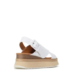 TONALITIES LEATHER PLATFORM WEDGE SANDALS><noscript><img width=
