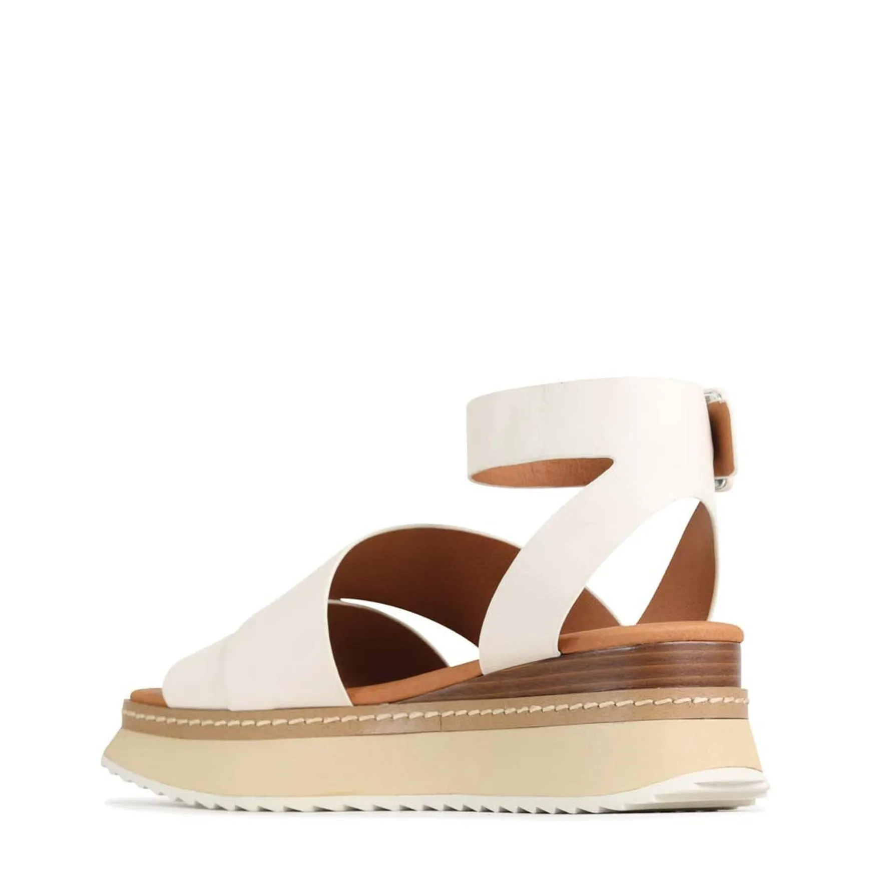 TONALITY PLATFORM SANDALS LEATHER>EOS Footwear Discount