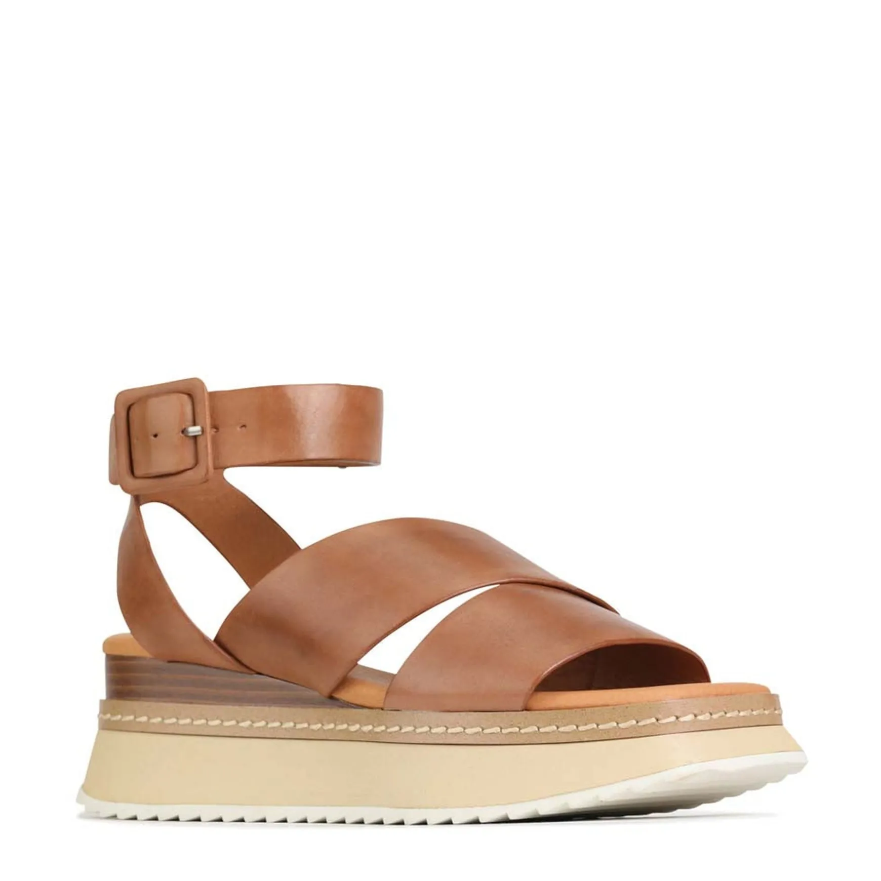 TONALITY PLATFORM SANDALS LEATHER>EOS Footwear Discount