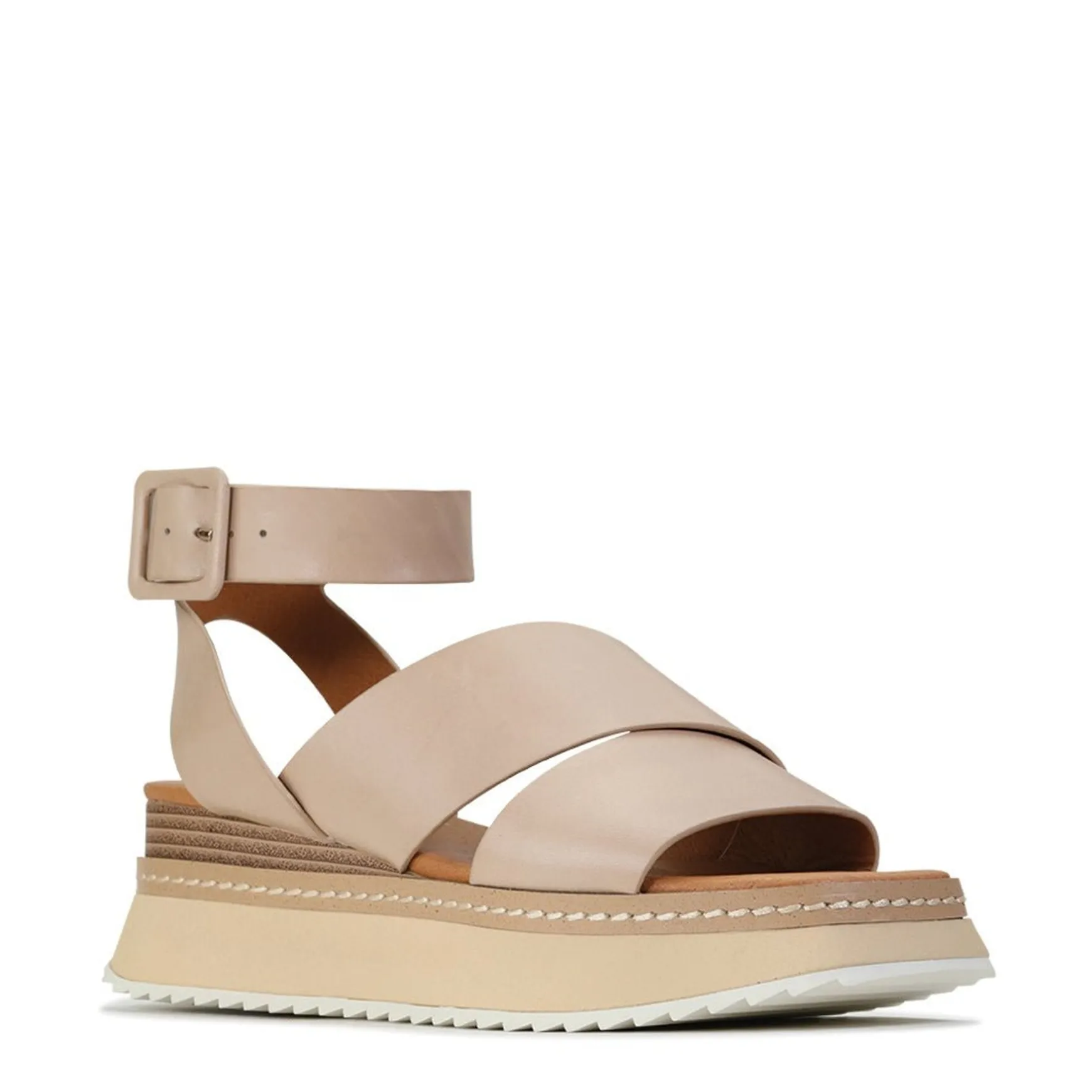 TONALITY PLATFORM SANDALS LEATHER>EOS Footwear Discount