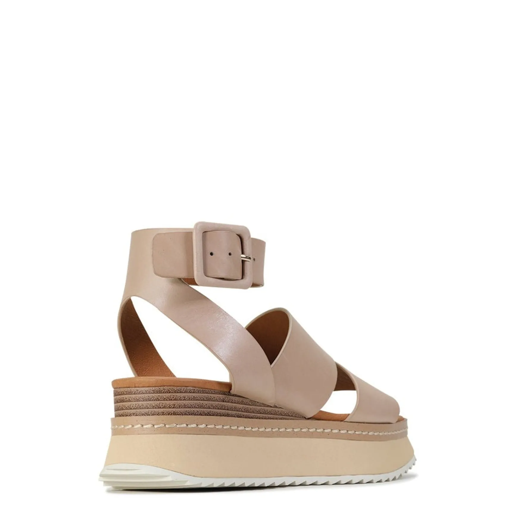 TONALITY PLATFORM SANDALS LEATHER>EOS Footwear Discount