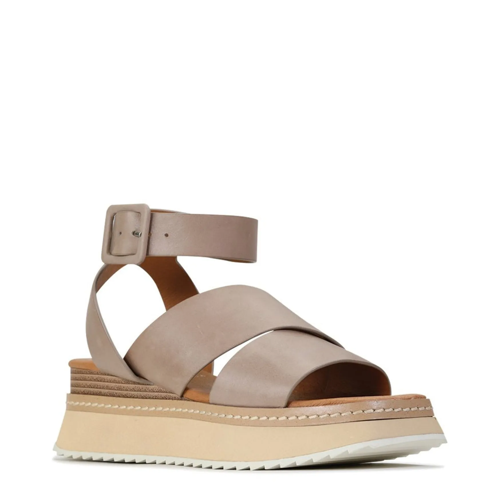 TONALITY PLATFORM SANDALS LEATHER>EOS Footwear Discount