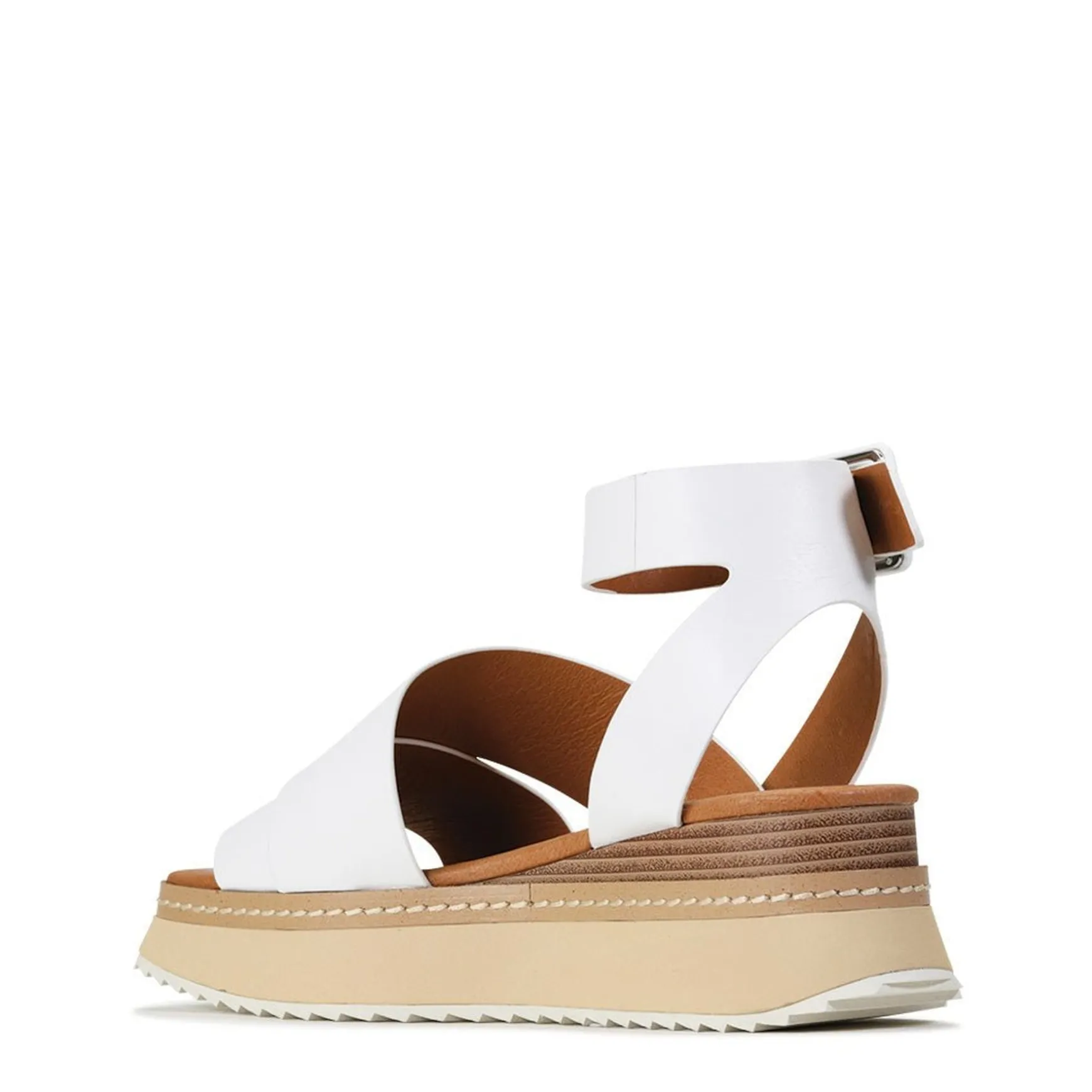 TONALITY PLATFORM SANDALS LEATHER>EOS Footwear Discount