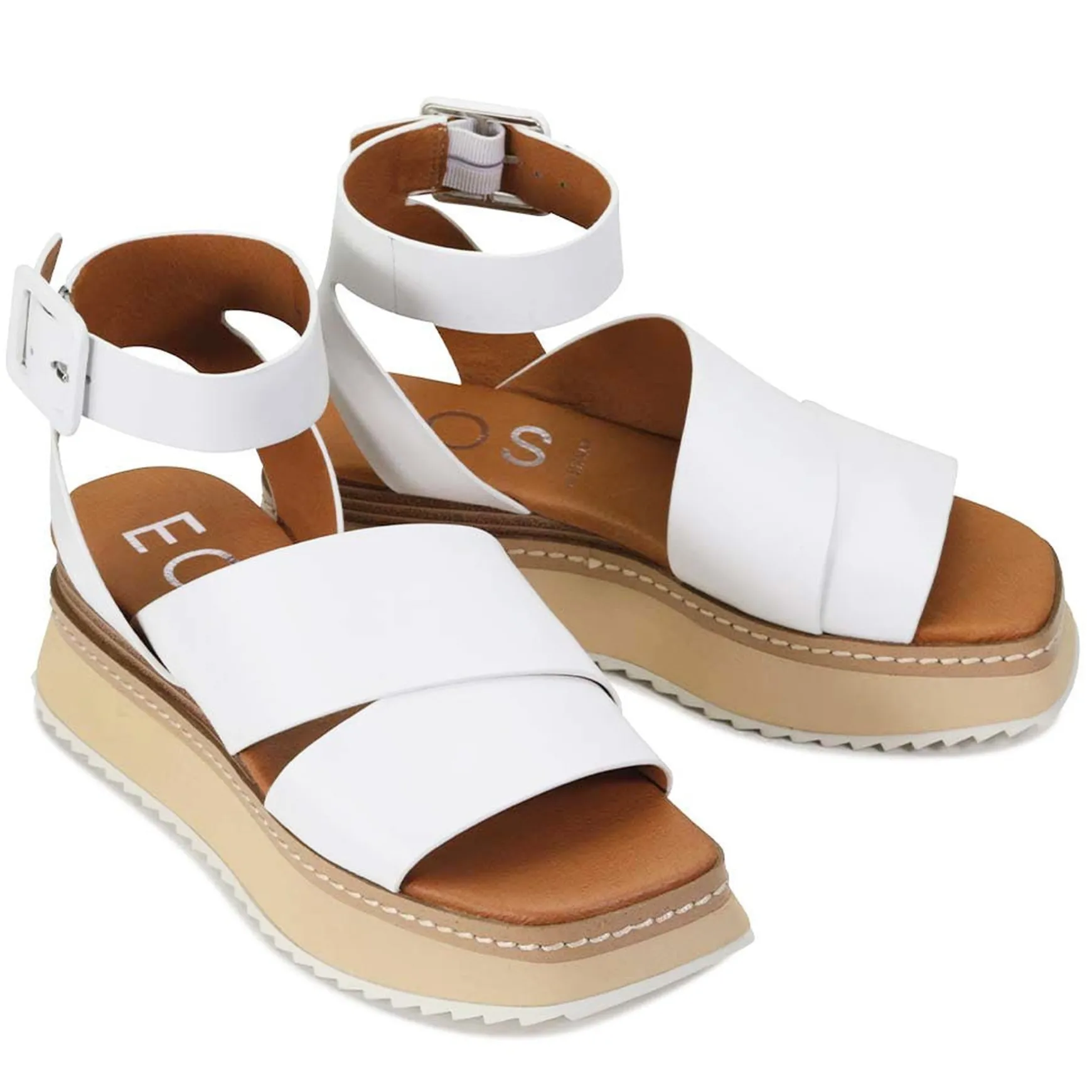 TONALITY PLATFORM SANDALS LEATHER>EOS Footwear Discount