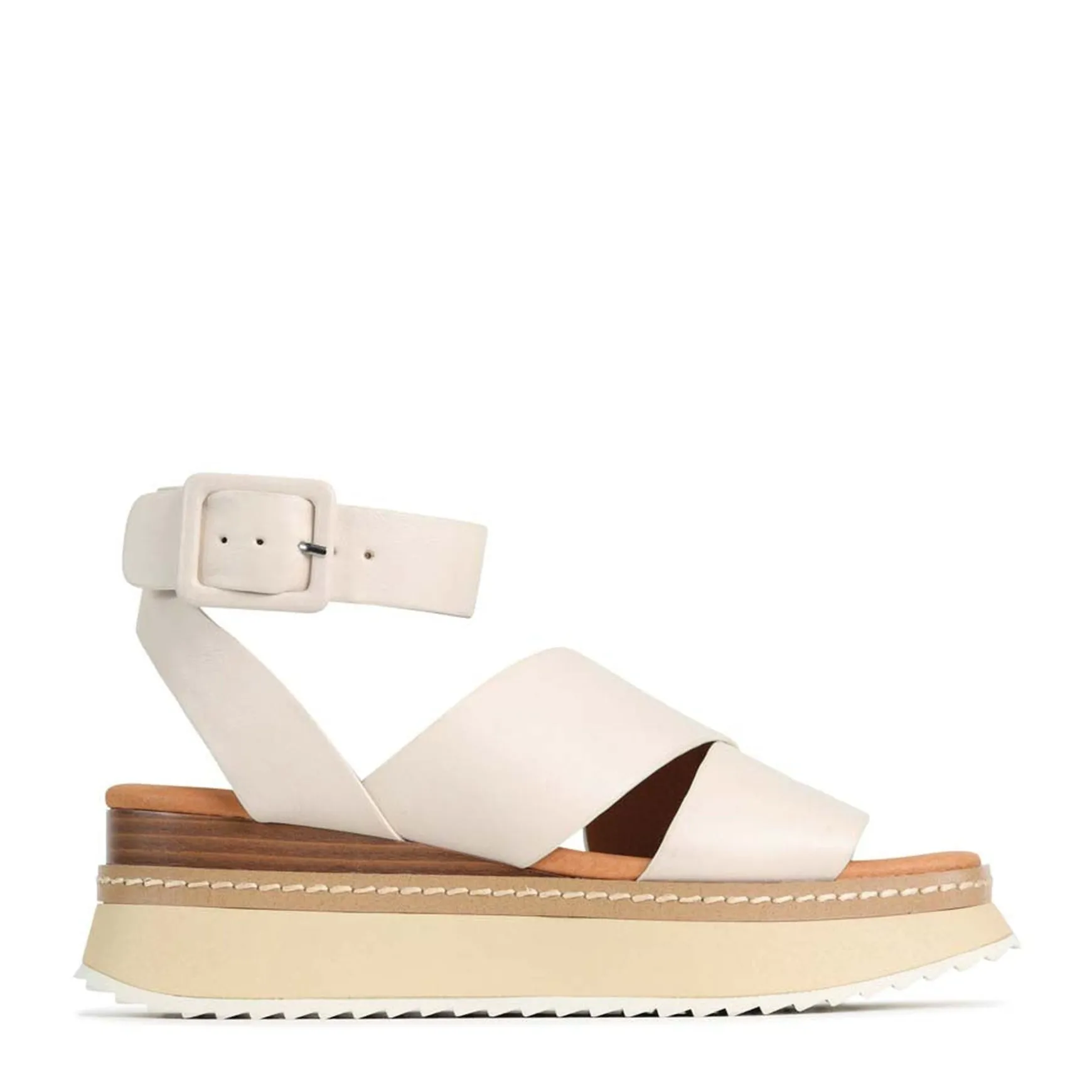 TONALITY PLATFORM SANDALS LEATHER>EOS Footwear Discount