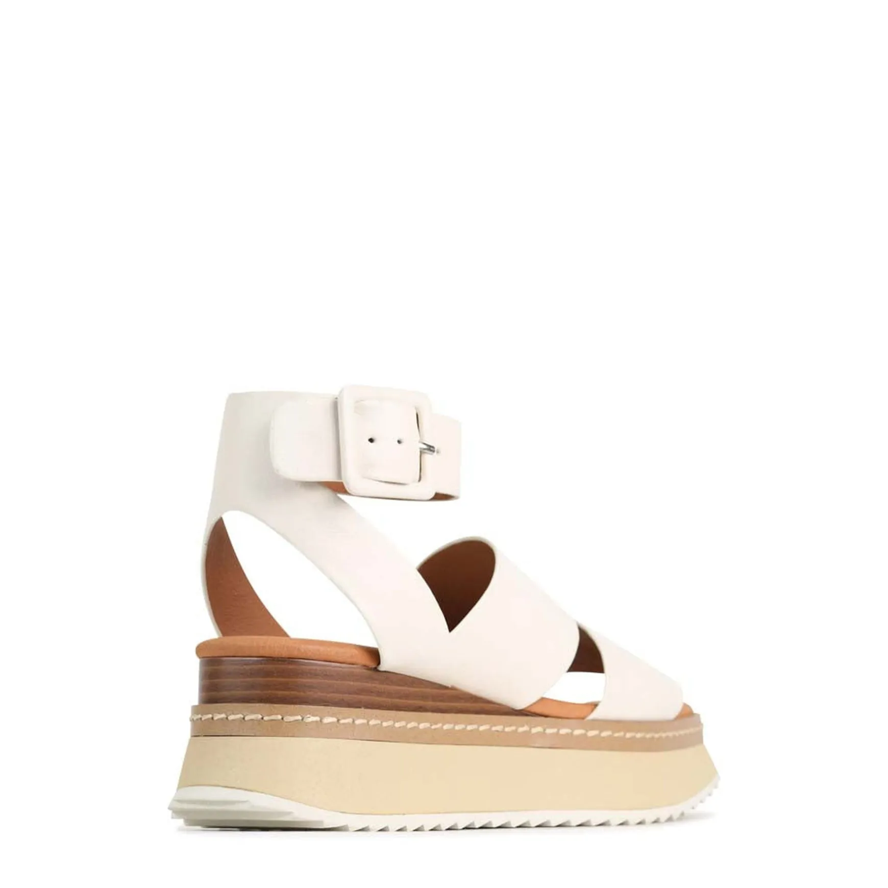 TONALITY PLATFORM SANDALS LEATHER>EOS Footwear Discount
