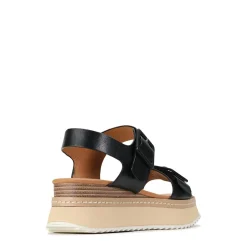 TONES WEDGE SANDAL LEATHER><noscript><img width=