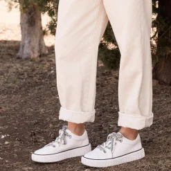 TRINSIC PLATFORM SNEAKERS LEATHER>EOS Footwear Discount