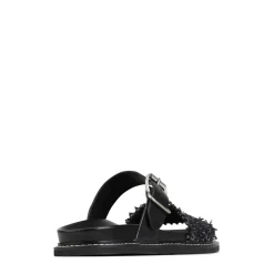 WEAVE SLIDE ARCHIVE SANDALS LEATHER><noscript><img width=
