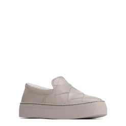 WOVE LEATHER SLIP ON SNEAKER>EOS Footwear Sale