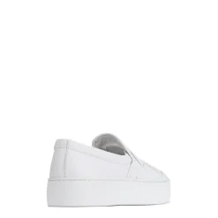 WOVE LEATHER SLIP ON SNEAKER><noscript><img width=