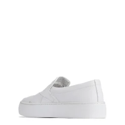 WOVE LEATHER SLIP ON SNEAKER><noscript><img width=