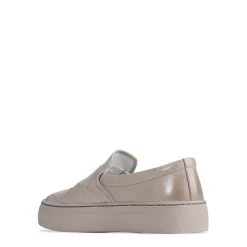 WOVE LEATHER SLIP ON SNEAKER><noscript><img width=