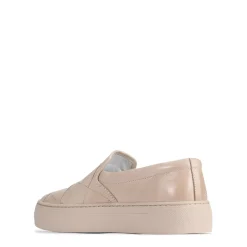 WOVE LEATHER SLIP ON SNEAKER><noscript><img width=