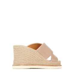 ZELIE LEATHER WEDGE ESPADRILLE SANDALS><noscript><img width=