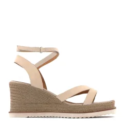 ZELINA LEATHER ESPADRILLE SANDALS>EOS Footwear Store