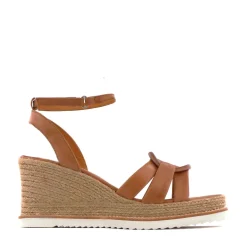 ZELINE LEATHER ESPADRILLE SANDALS>EOS Footwear Best