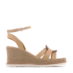 ZELINE LEATHER ESPADRILLE SANDALS><noscript><img width=