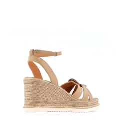ZELINE LEATHER ESPADRILLE SANDALS><noscript><img width=