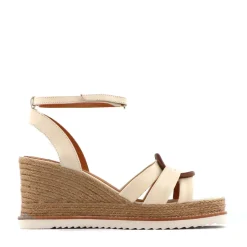 ZELINE LEATHER ESPADRILLE SANDALS><noscript><img width=